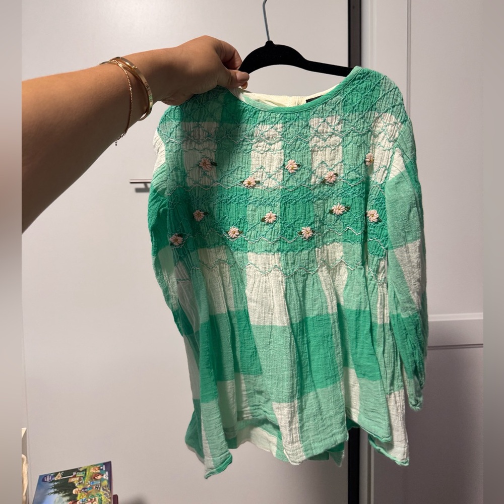 Bonjour blouse sz8